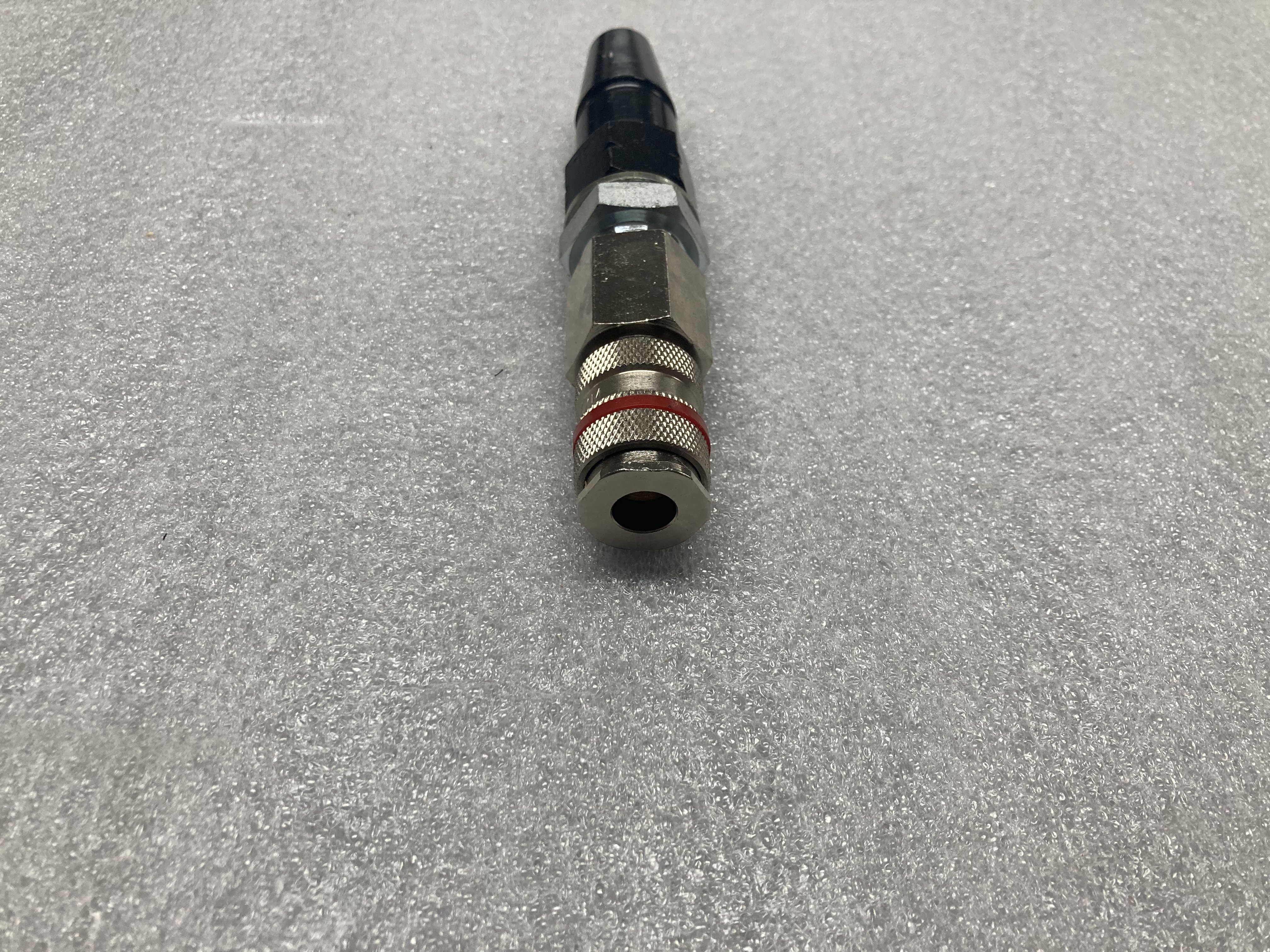 Completed tractor airline adapter — C coupling, M22 adapter and PCL carrier coupling assembled