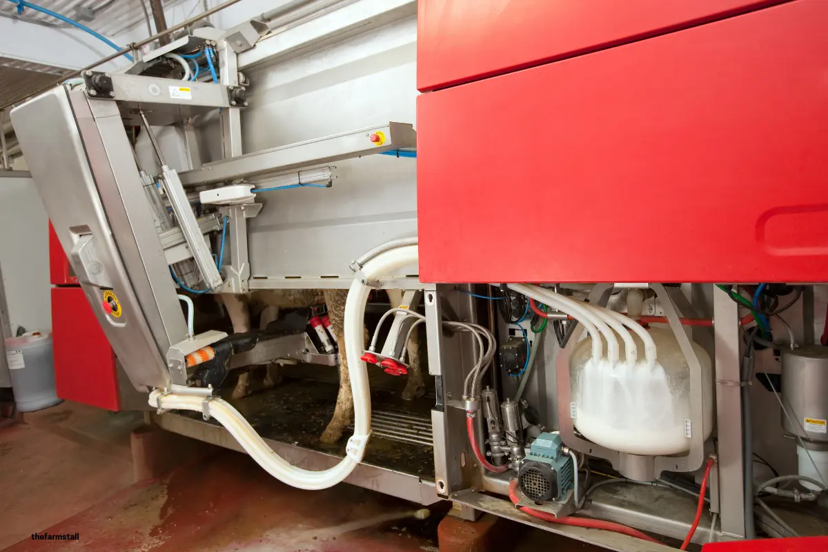 Robotic milking unit