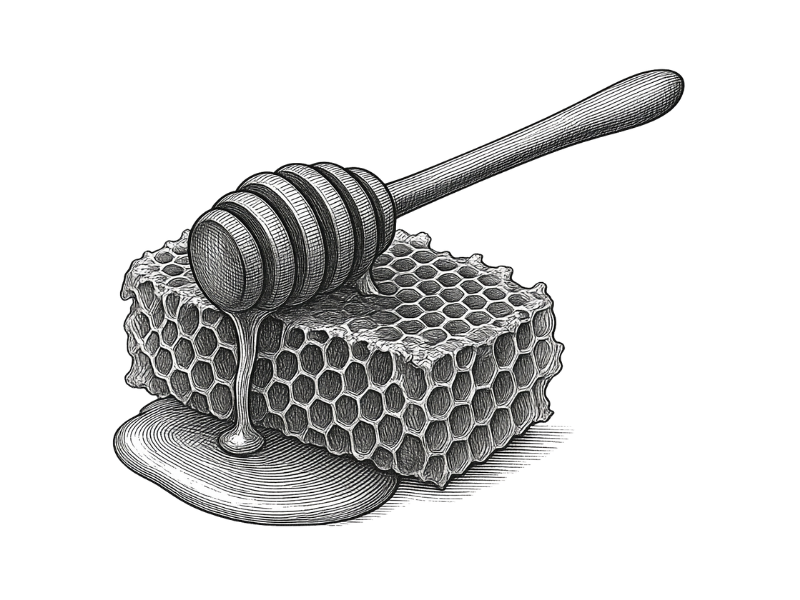 Raw Glens of Antrim honey